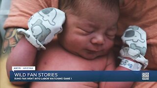 Suns fan gives birth to son amid Game 1 win