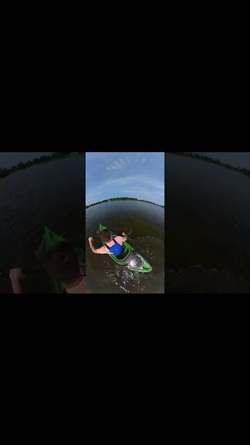 Kayaking in a River 🛶 #kayak