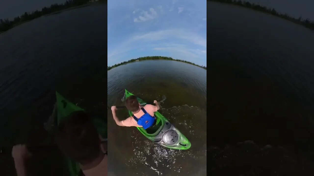 Kayaking in a River 🛶 #kayak