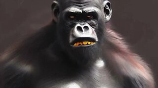 Dark AI generated Human Evolution Images