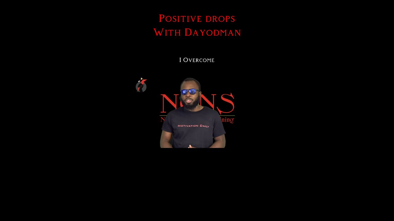 I Overcome #dayodman #motivation #eeyayyahh #motivationalspeaker #i