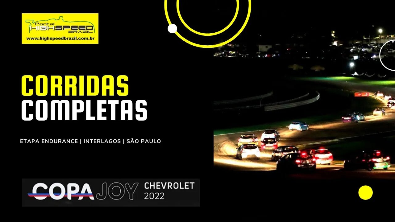 COPA JOY ENCERRA A TEMPORADA COM SUA 2ª PROVA DE ENDURACE EM 2022. AGORA EM INTERLAGOS.