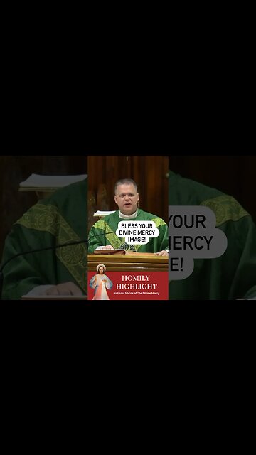 Bless your #DivineMercy Image! #homilyhighlight #marianfathers #catholic #christian