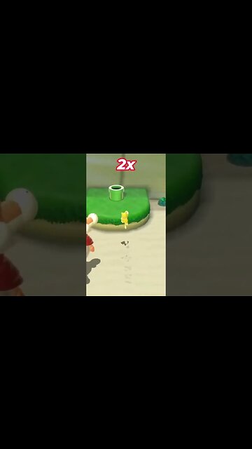 Mario Minute 1-4 Plessie’s Plunging Falls #shorts #gamingshorts