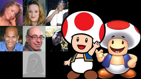 Video Game Voice Comparison- Toad (Super Mario)