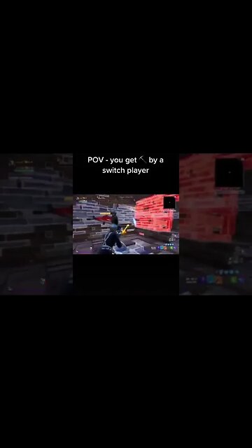 When you get eliminated by a switch player #Shorts #shorts #fortnite