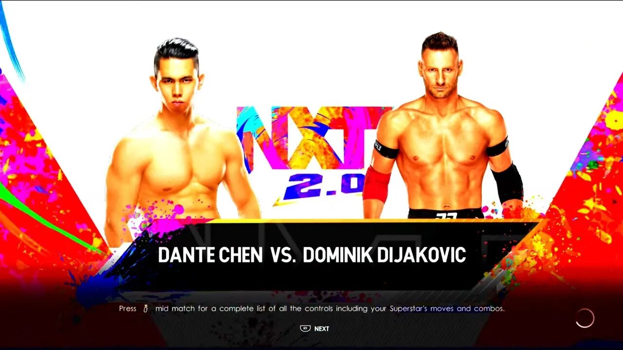 NXT Dijak vs Dante Chen
