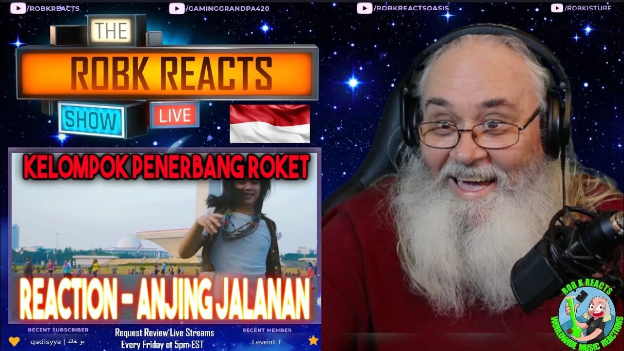 Kelompok Penerbang Roket Reaction - Anjing Jalanan - First Time Hearing - Requested