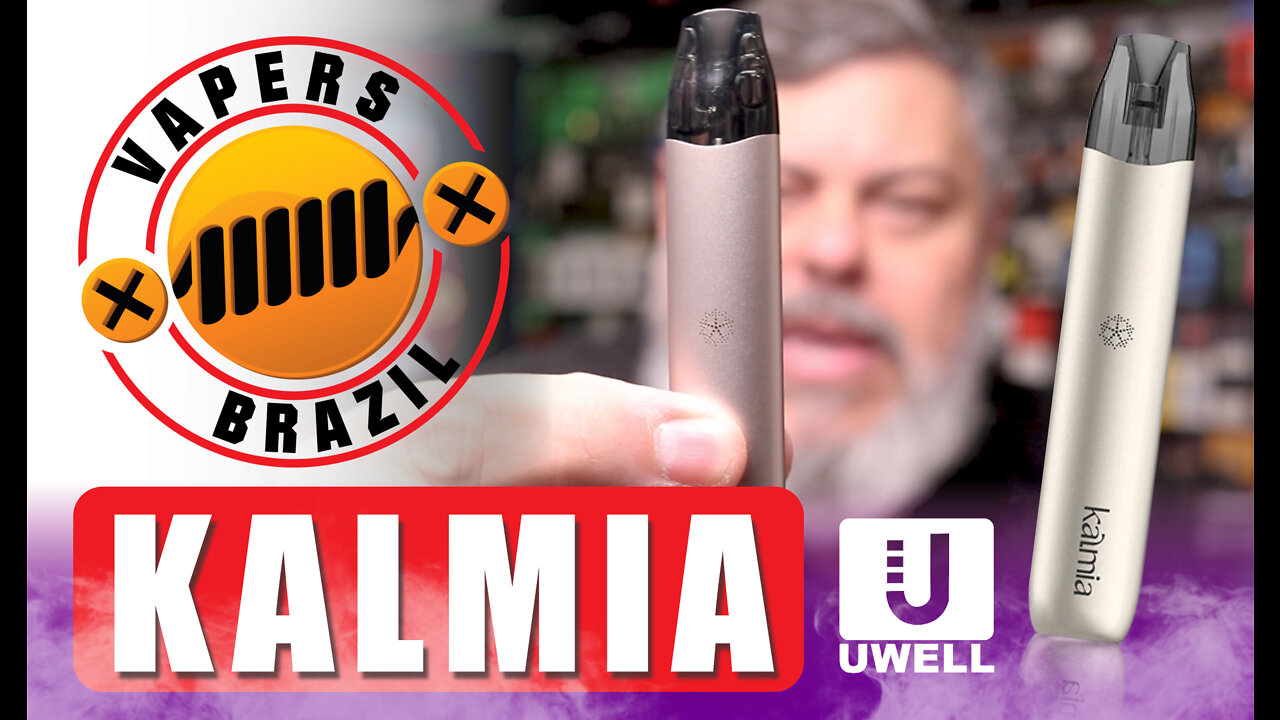 Uwell Kalmia - Lançamento Novo Pod da Marca - Review PTBR