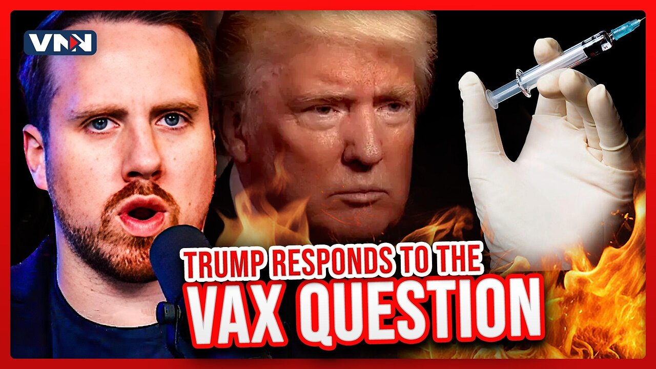 Trump FINALLY Responds to the COVID Vaccine Question | The Daily Dose