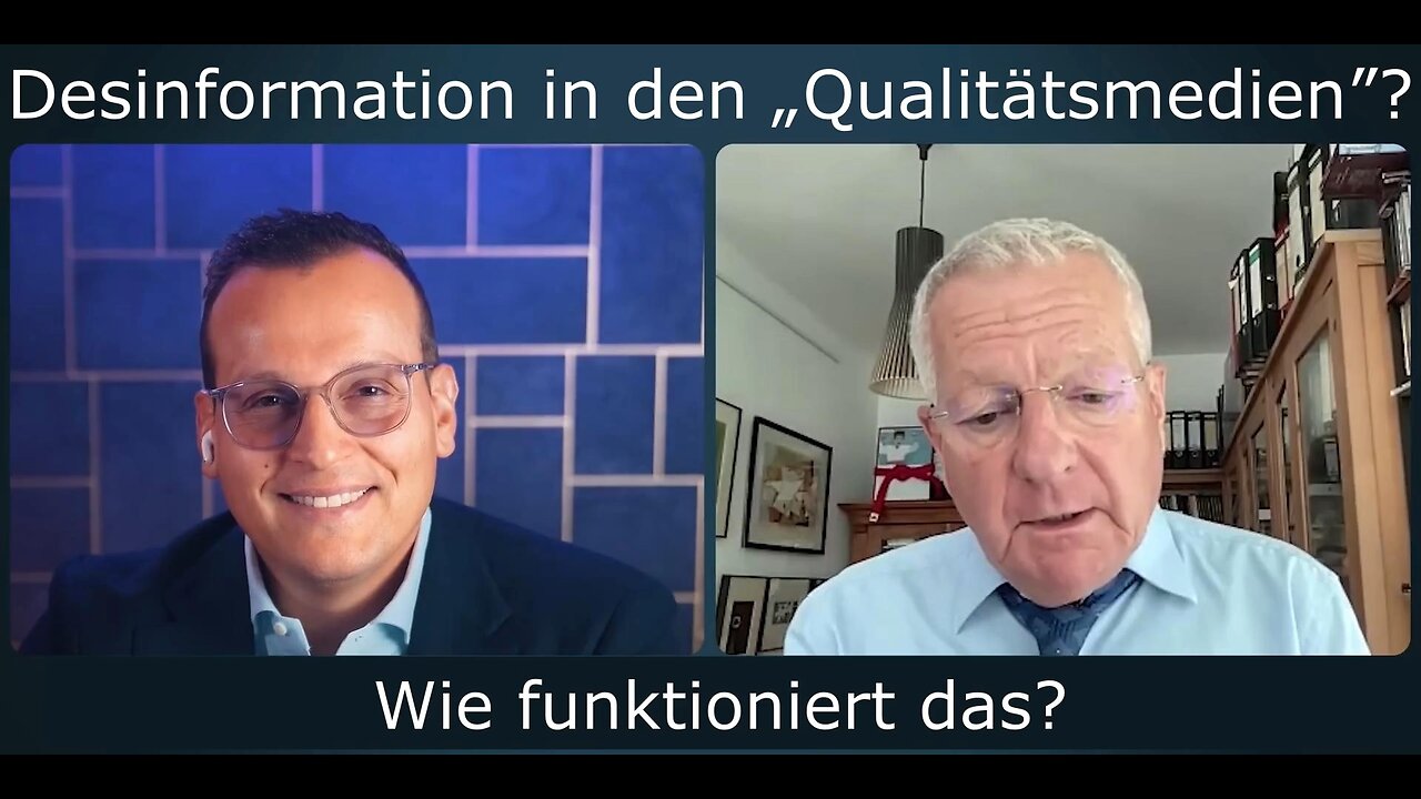 Wie kommt es zu Desinformation durch sogenannte „Qualitätsmedien”?