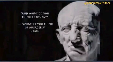Usury is debt slavery
