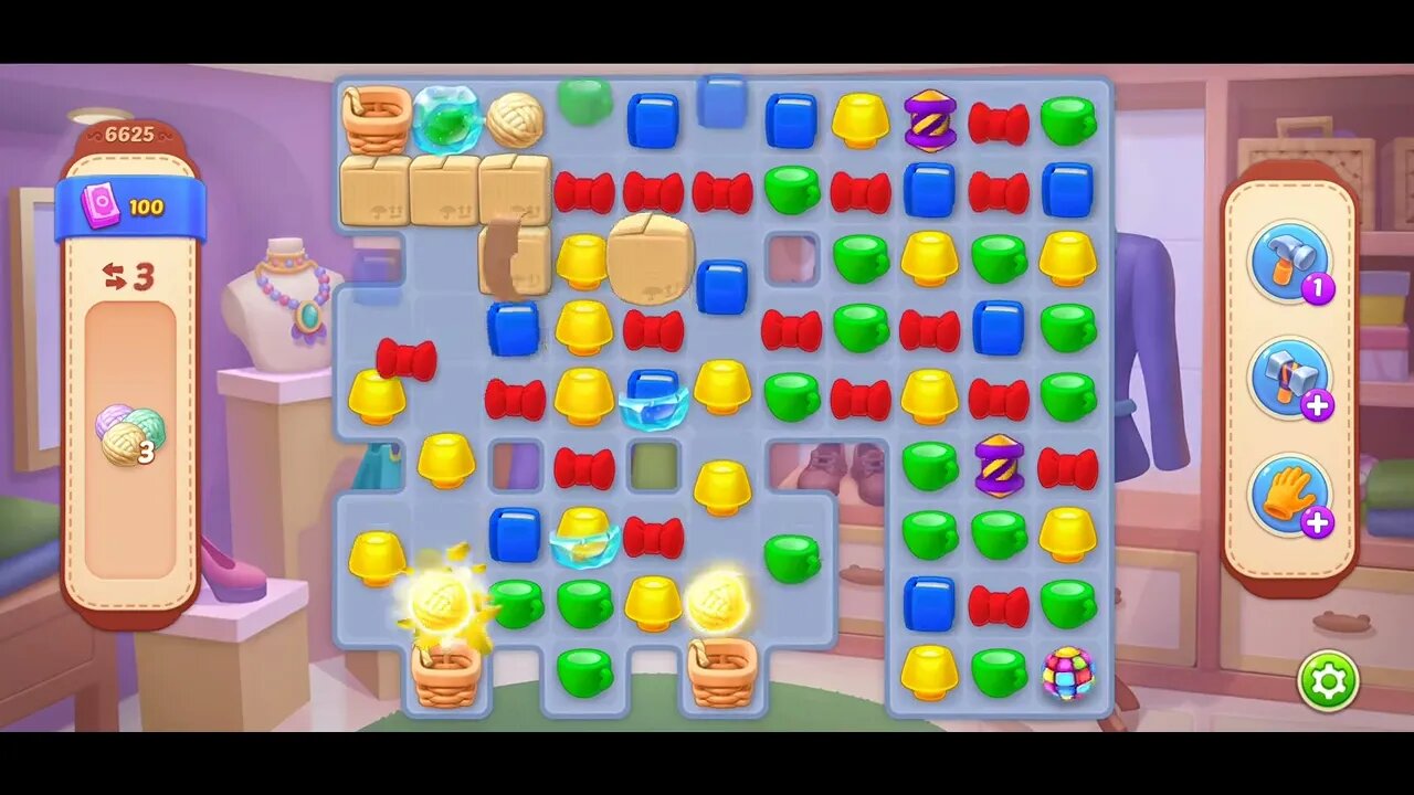 Playrix Homescapes Gameplay Walkthrough Level 6625