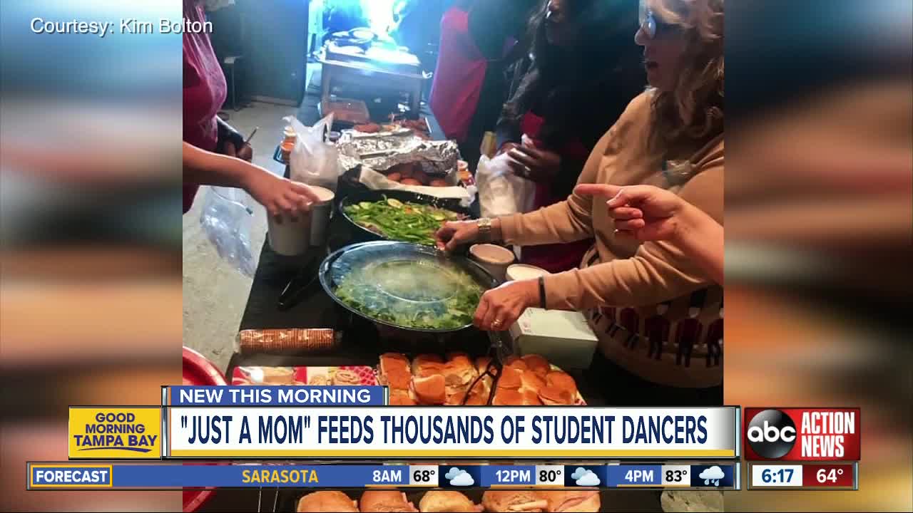 'We come together as a family:' Local mom feeds thousands of student dancers at the Straz Center