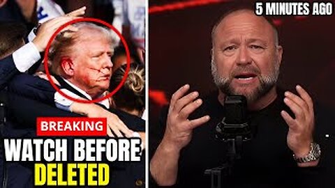 5 Mins Ago: Alex Jones LEAKED The Whole Secret About Trump!