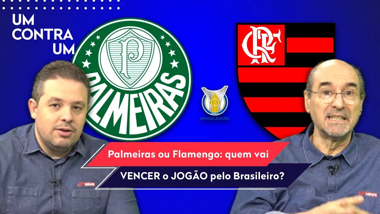 "EU FALO! Pra mim, quem VAI GANHAR esse Palmeiras x Flamengo é o..." Veja DEBATE antes do JOGÃO!