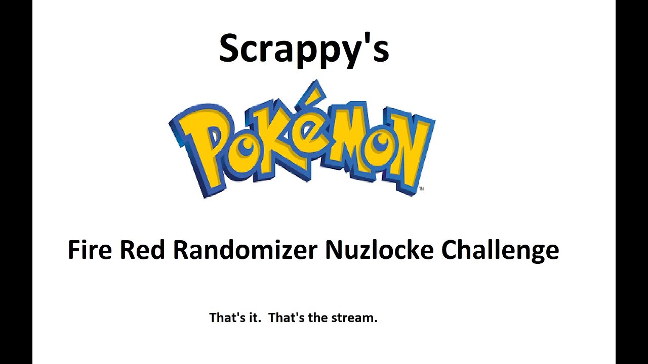 Scrappy's Pokemon Fire Red Randomizer Nuzlocke Challenge (Day 2)