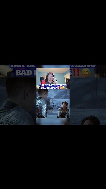 Atreus Meets Fenrir & Angrboda Again‼️🥹 | #shorts #godofwarragnarok #gaming #reaction