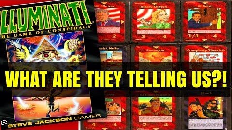 1994 Illuminati Card Game Inspired By 1975 Book The Illuminatus- All Cards Revealed! MinutesOfHorror