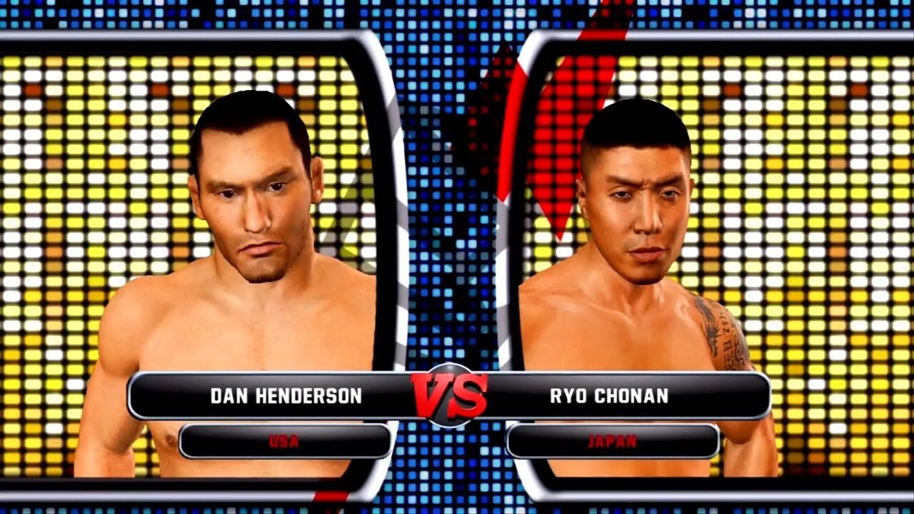 UFC Undisputed 3 Gameplay Ryo Chonan vs Dan Henderson (Pride)