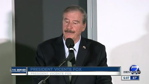 Former president of Mexico praises Denver's immigration stance