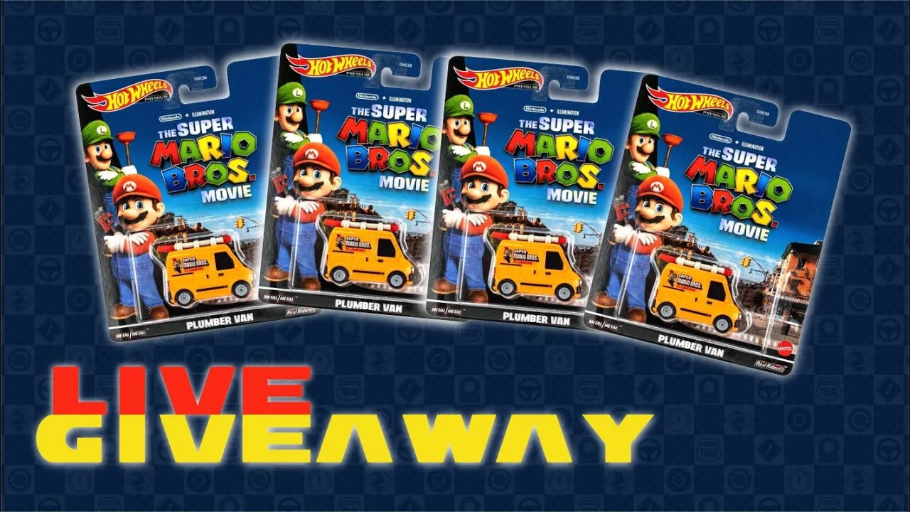 Live Giveaway | The Super Mario Bros. Movie Plumber Van