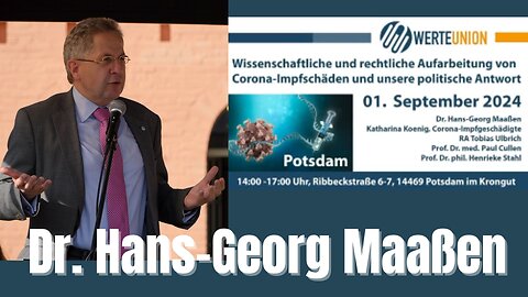 Corona-Symposium WerteUnion Potsdam | Dr. Hans-Georg Maaßen (Vorschau)