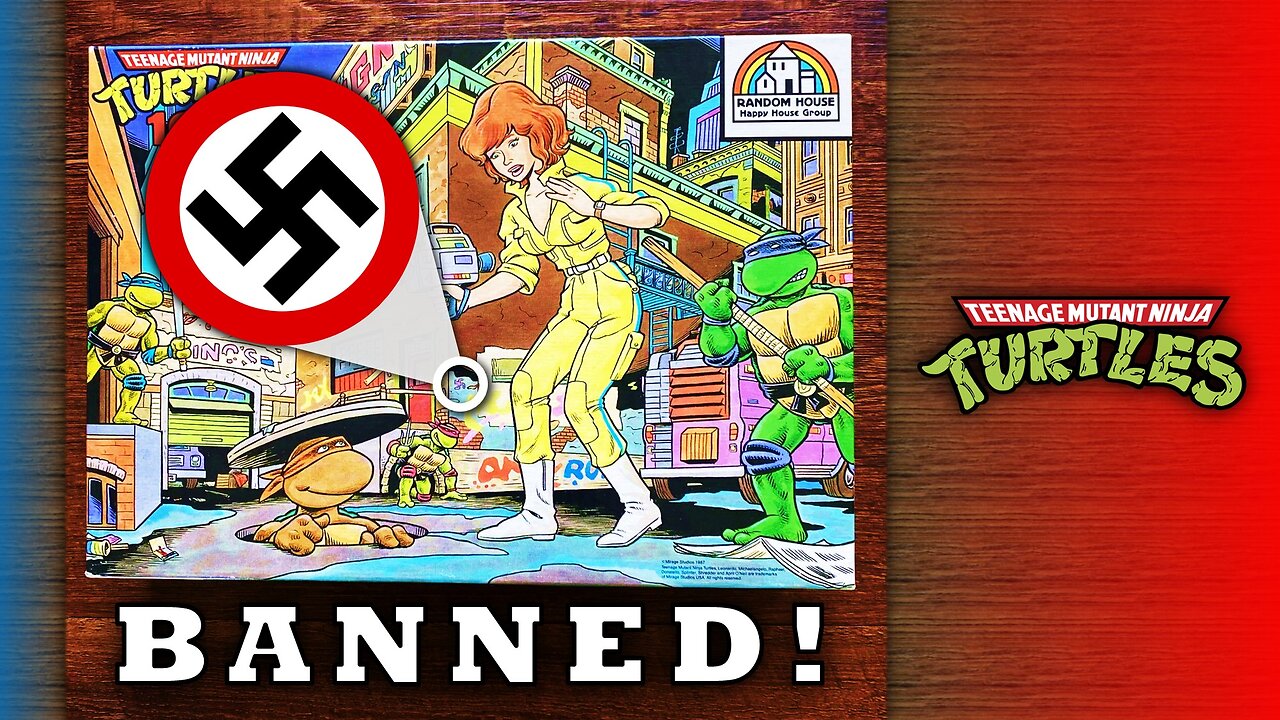 RECALLED! Ninja Turtles Puzzle Banned for Swastika Art