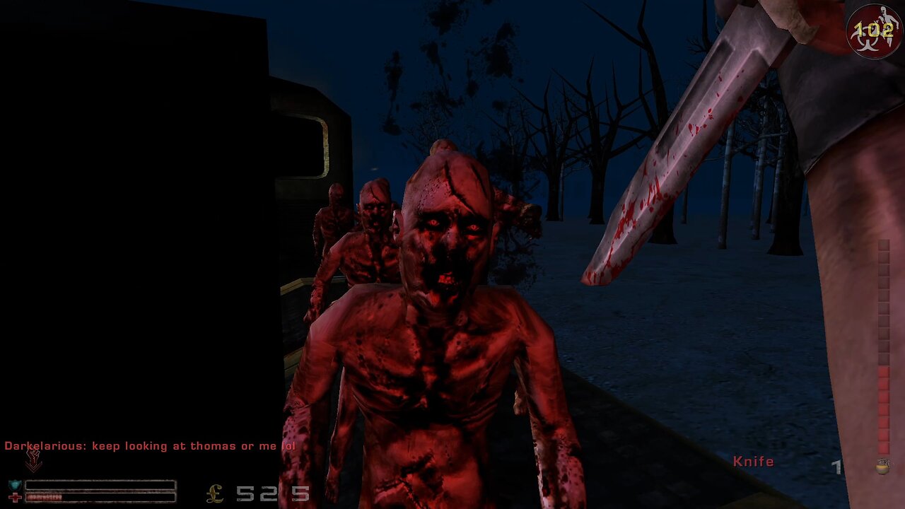 Conga Line of Zeds - Killing Floor mod