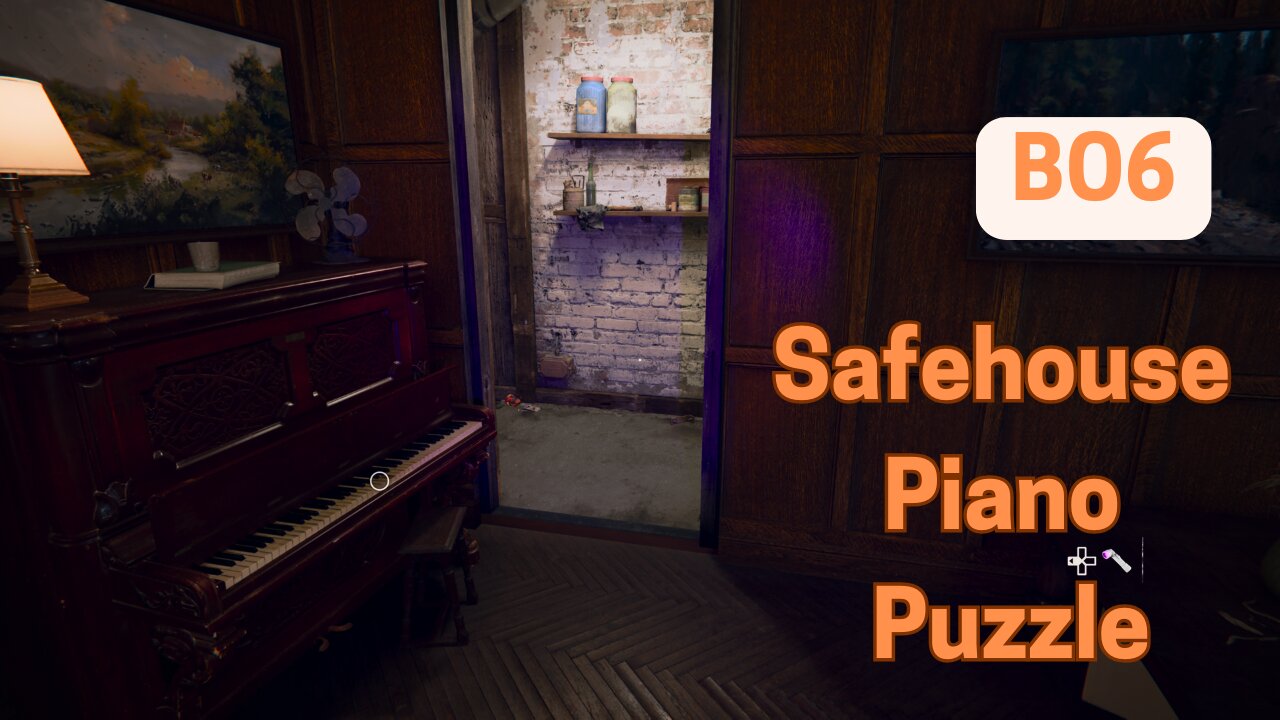 Call of Duty® Black Ops 6 | Safehouse Piano Puzzle