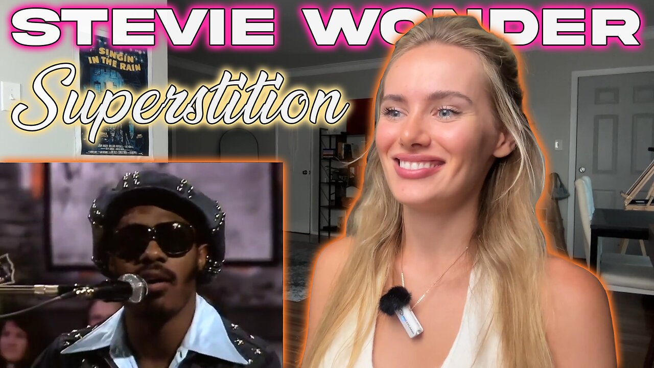 Stevie Wonder-Superstition!! Russian Girl First Time Hearing!!