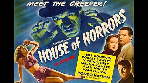 HOUSE OF HORRORS 1946 in COLOR Rondo Hatton's Maniac Killer, The Creeper, is Alive! FULL MOVIE