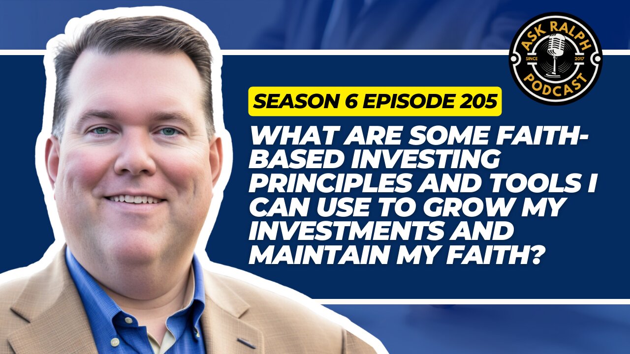 What are some faith-based principles and tools I can use to grow my investments and my faith?