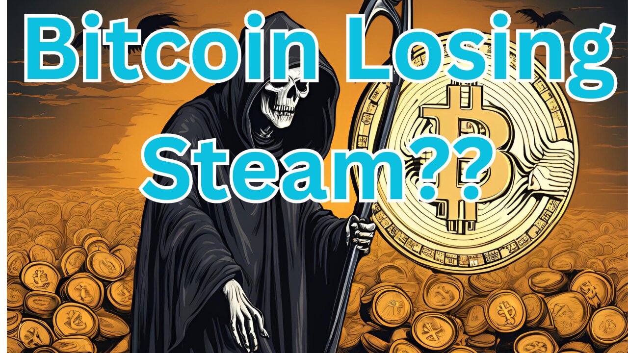 Bitcoin Losing Steam? E408 #crypto #grt #xrp #algo #ankr #btc #crypto