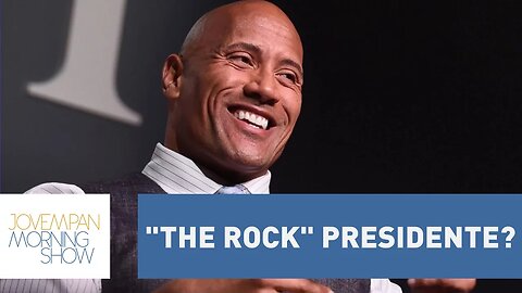 Dwayne "The Rock" Johnson quer se candidatar à presidência dos EUA | Morning Show