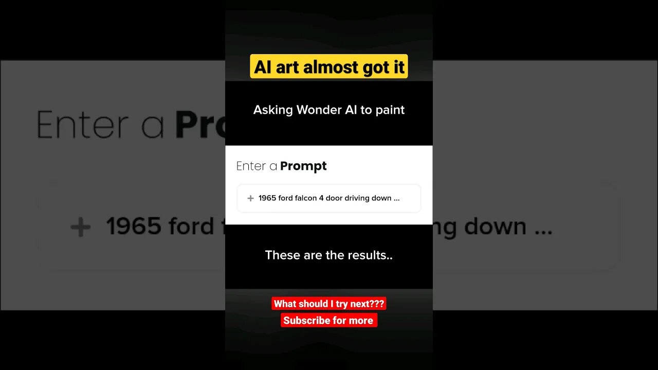 AI Art was close... #shorts #wonder #aiart #ai
