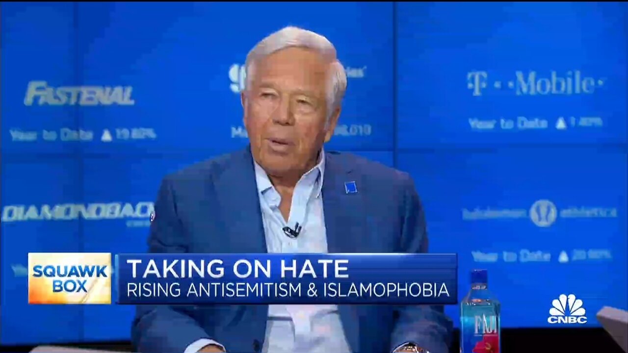 Patriots Owner Rips Anti-semitism On College Campuses