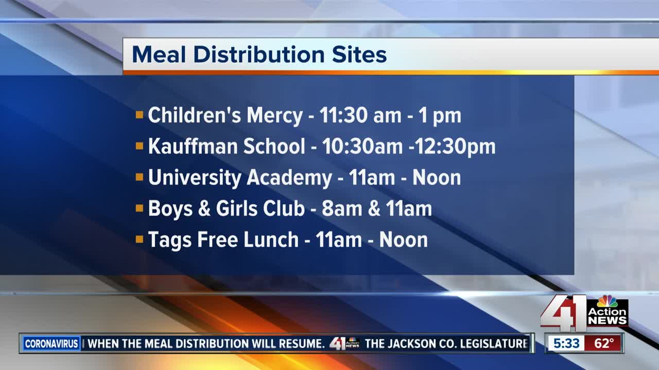 KCPS suspends meal distribution program