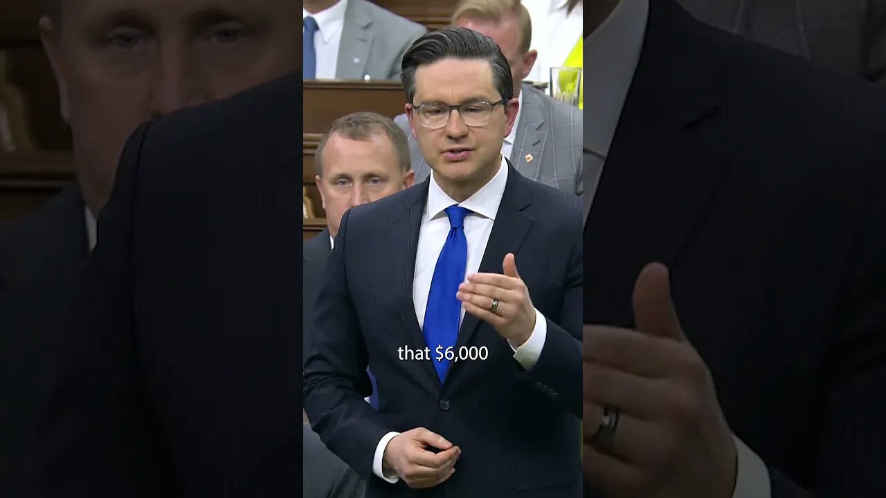 Pierre's simple question to Trudeau: Will you be paying for your hotel? His non-answer says it all