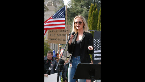 Katie Daviscourt from Turning Point USA at the GRIT Rally