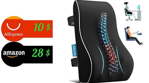 Lumbar support pillow 