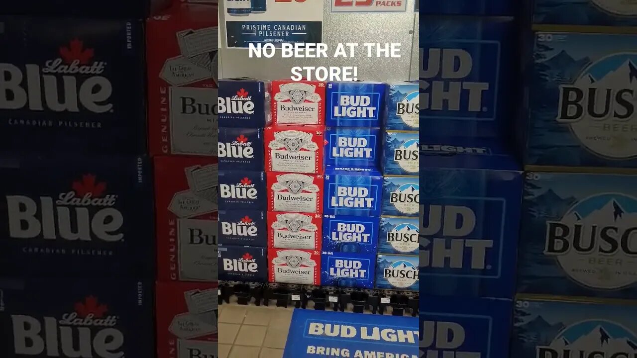 THERE'S NO BEER AT THE STORE #shorts