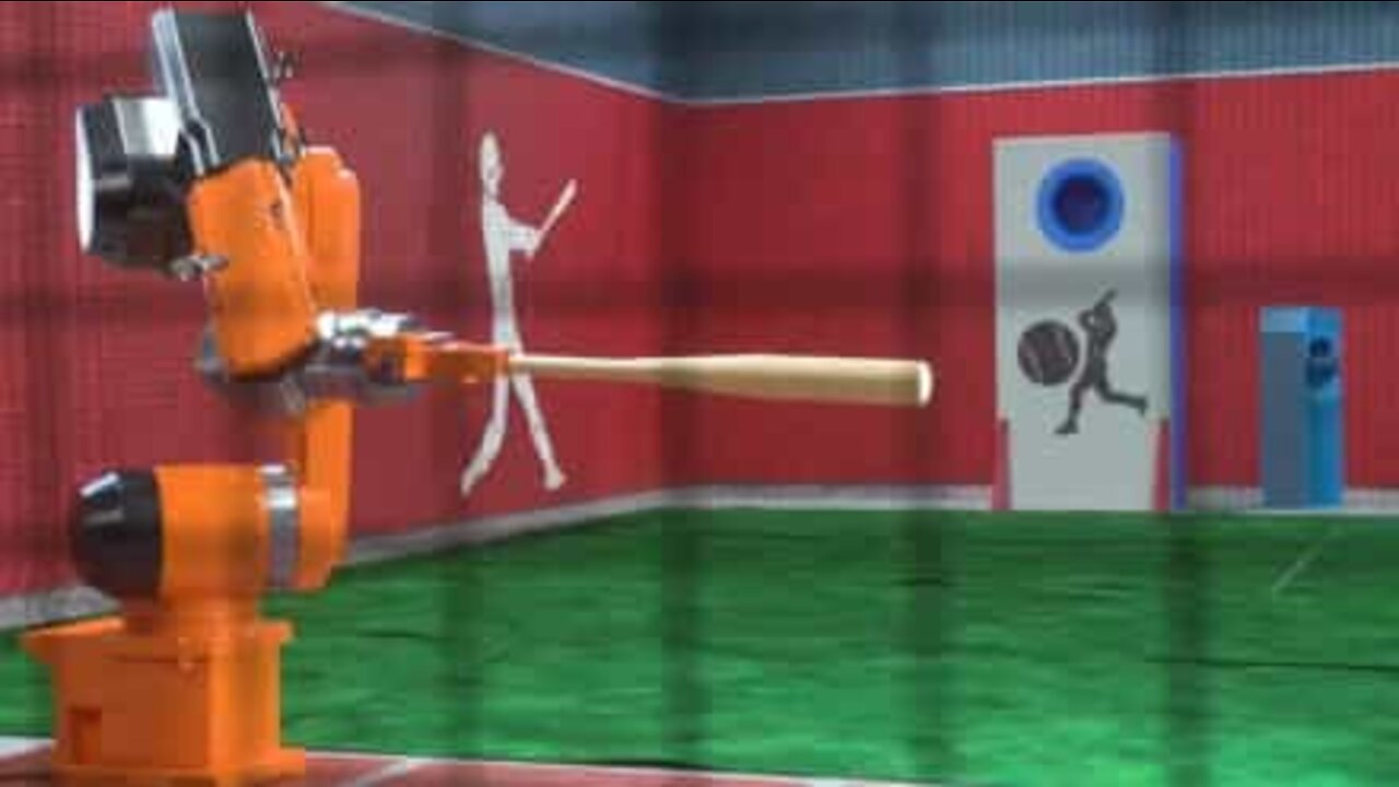 Robotic arm strikes better than most baseball players