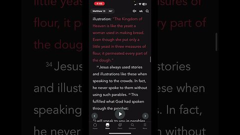 WHAT ARE PARABLES? Why did Jesus speak this way? #jesus #god #bible #jesussaves #prophecy #matthew