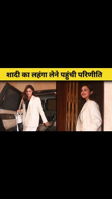 Parineeti Chopra Rached at Manish Malhotra's House in Bandra For Wedding Lehenga