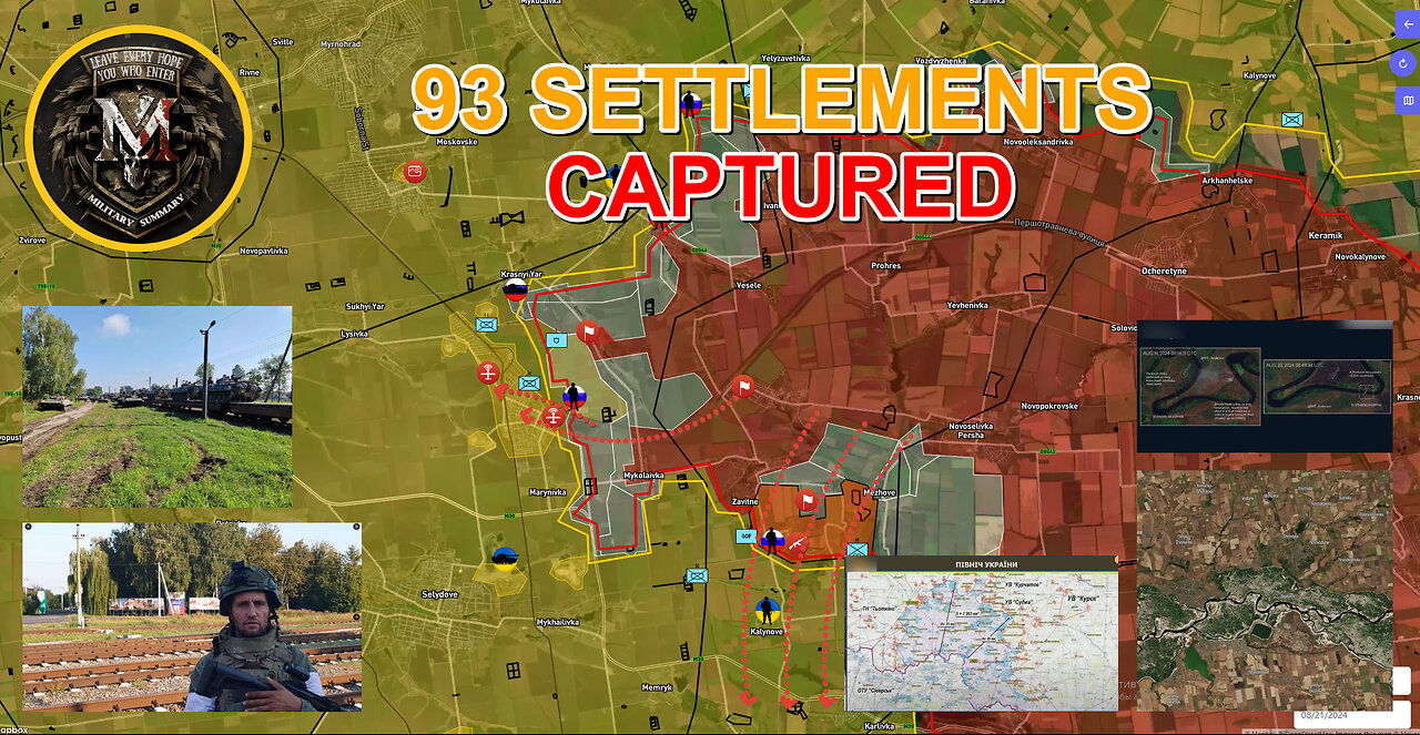 The Russians Captured Komyshivka⚔️ Zaporizhzhia Offensive 2.0 To Be 💥Military Summary For 2024.08.21