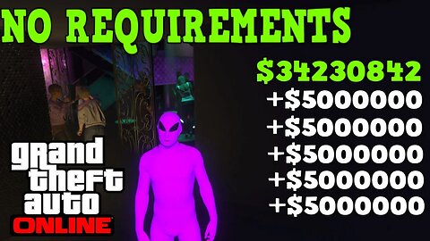 *SOLO* NO REQUIRMENTS GTA 5 MONEY GLITCH | BEST WORKING GTA 5 MONEY GLITCH AFTER PATCH