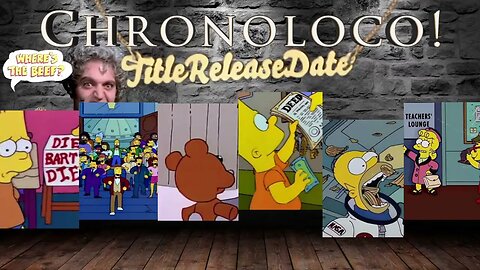 QUIZarenaLIVE 85 Chronoloco #thesimpsons #special