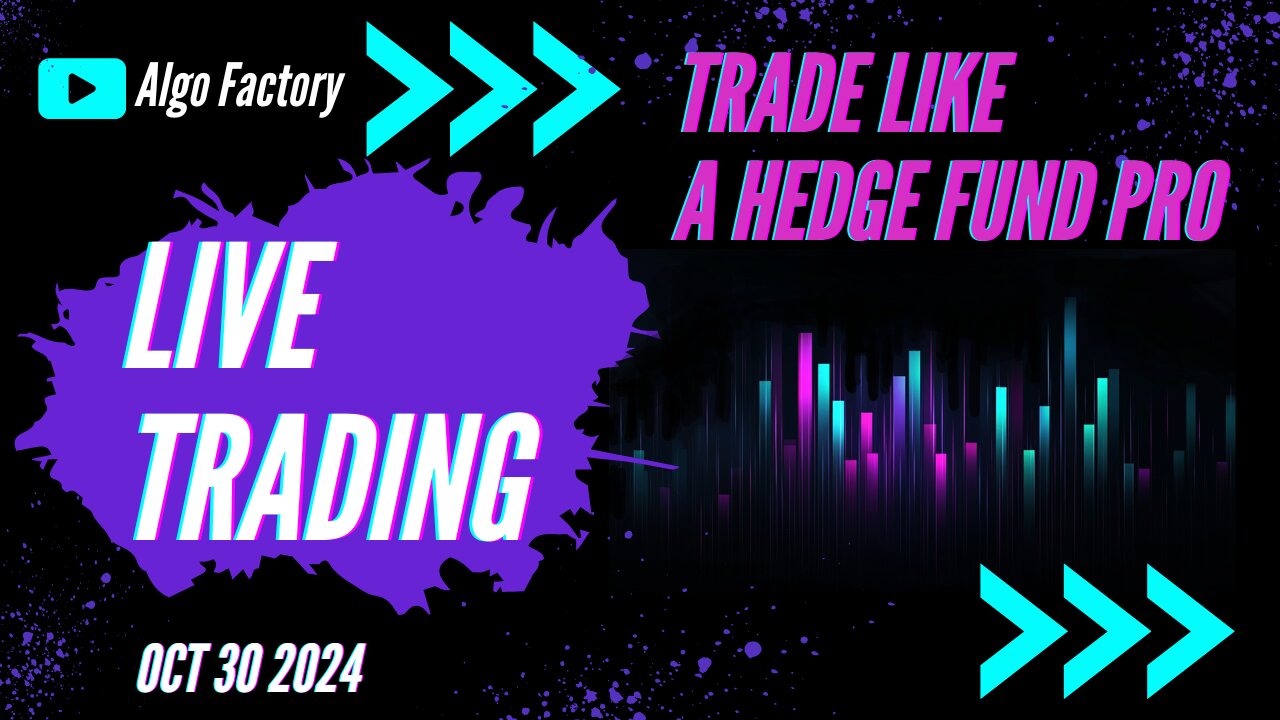 Oct 30 Live Trading / Public Live Lab ASK QUESTIONS! Bitcoin, Forex, Stocks