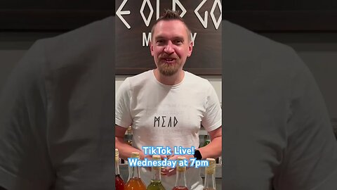 TikTok Live! Wednesday at 7pm! #mead #tiktok